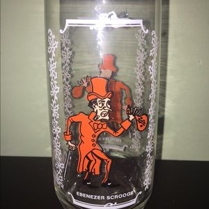 RARE Scrooge Vintage Subway Collector glass